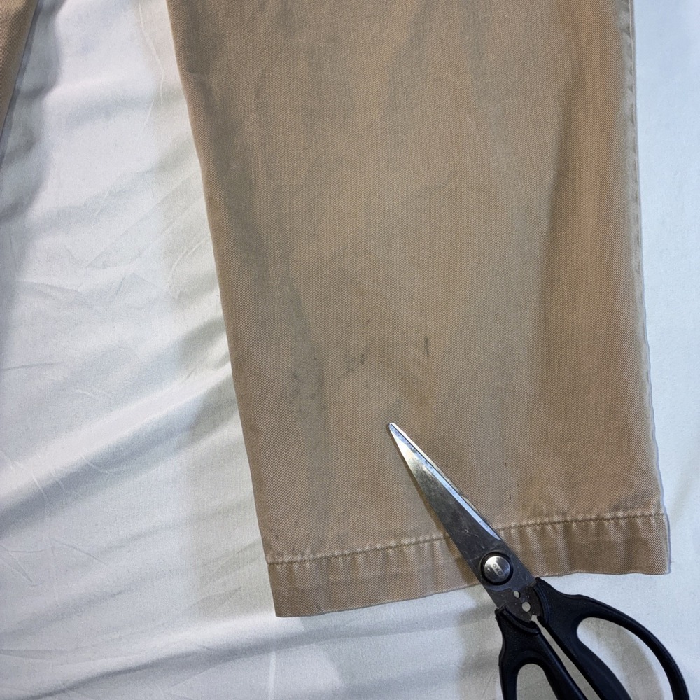 Polo Ralph Lauren Golf Khaki VTG Chino Pants Men's 40x32 Beige - Picture 16 of 16